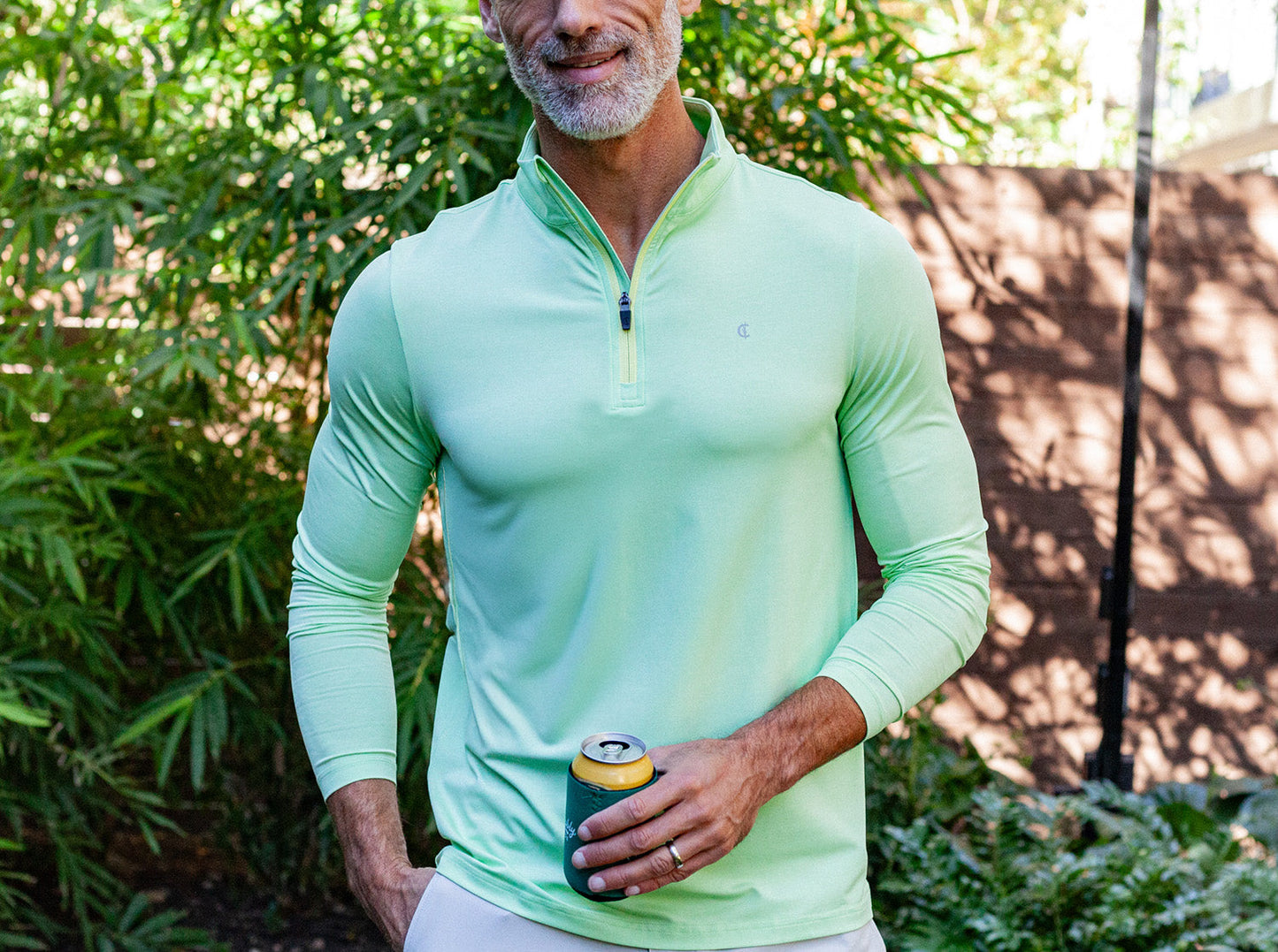 FEATHER PERFORMANCE PULLOVER - Fresh Lime
