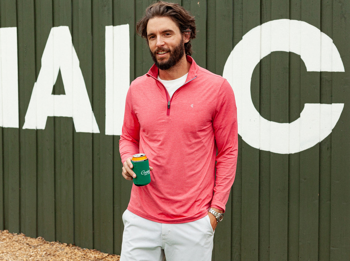 FEATHER PERFORMANCE PULLOVER - Heather Red