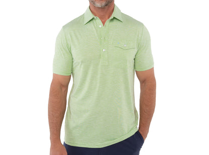 HEATHER PERFORMANCE SPORT PLAYERS SHIRT - Neon Light