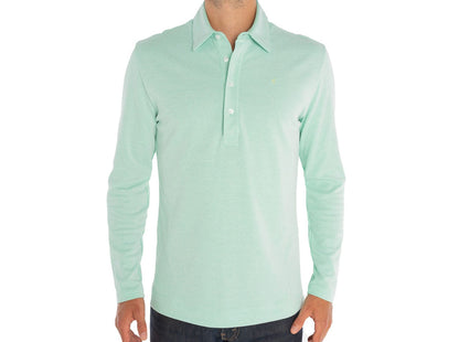 Long Sleeve Range Polo - Mint