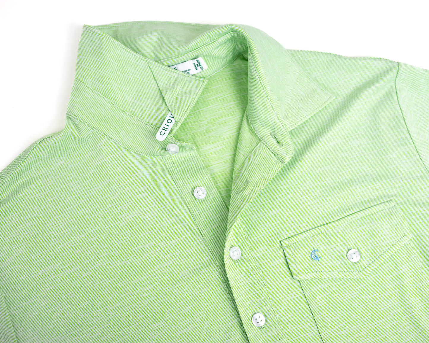 HEATHER PERFORMANCE SPORT PLAYERS SHIRT - Neon Light